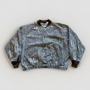 Liberty Camo Jacket Mens XL Realtree Hunting 90s Ripstop Cotton‎ Bomber